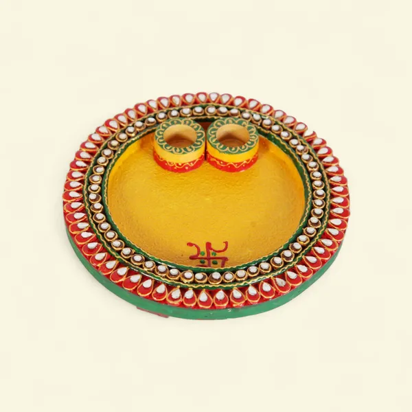 Indergarh_Heritage_Handicraft_Designer_Pooja_Thali_Set