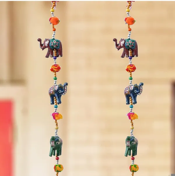 Resin_elephants_door_side_hanging_'toran_set_of_2pcs