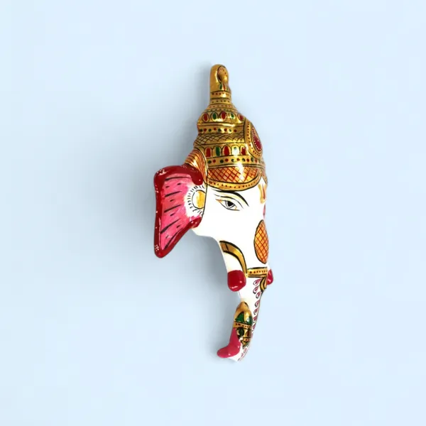 Metal_Multicolor_Painted_Ganesha_Face_Wall_Hanging