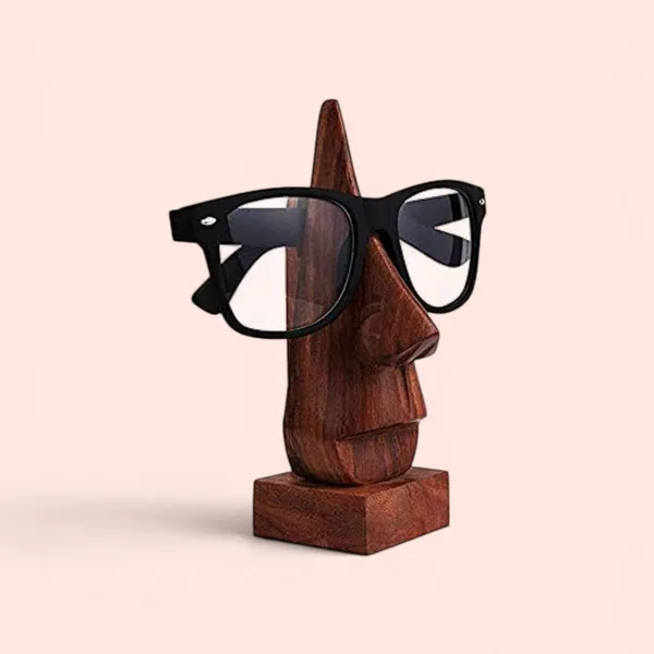 Indergarh_Heritage_Handicraft_Wooden_Face_Sculpture_Eyeglass_Holder