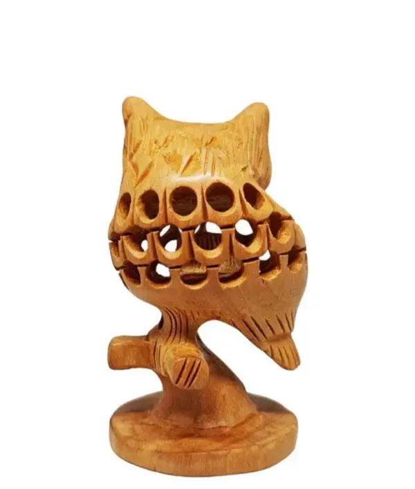 Indergarh_Heritage_Handicraft_Wooden_Handmade_Owl_Pair_Of_Wooden_With_Jali_Work
