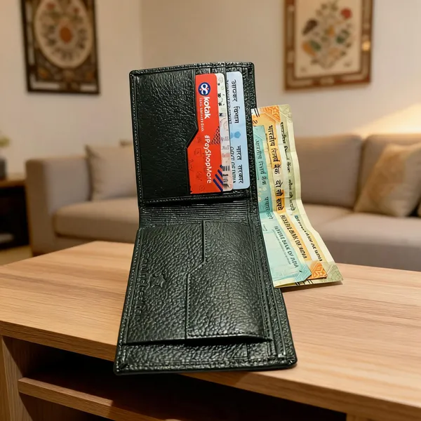 Craftshades_Rfid_Protected_Genuine_High_Quality_Leather_Wallet_For_Men_(_Black_)