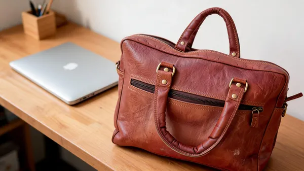 Craftshades_–_15″_Double_Strip_Handcrafted_Briefcase_Goat_Leather_Bag_(Brown)_|_100%_Genuine_Leather