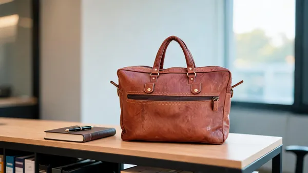 Craftshades_–_15″_Double_Strip_Handcrafted_Briefcase_Goat_Leather_Bag_(Brown)_|_100%_Genuine_Leather