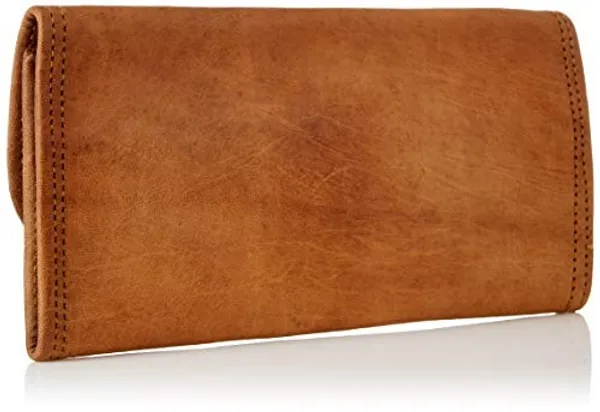 Craftshades_–_8_Inch_Handcrafted_Unique_Clutch_Tan_Color_Leather_Bag_For_Women_|_100%_Genuine_Leather