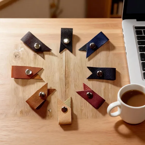 Leather_Cable_Holder_Set_Of_Earphone_Cable