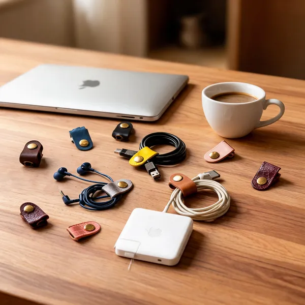 Leather_Earphones_Or_Cable_Organizer
