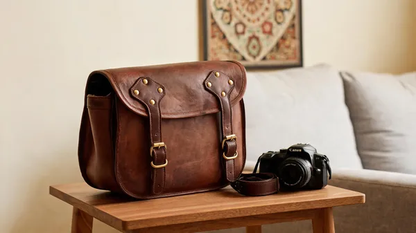 Craftshades_Canon_13″_Handmade_Leather_Camera_Bag