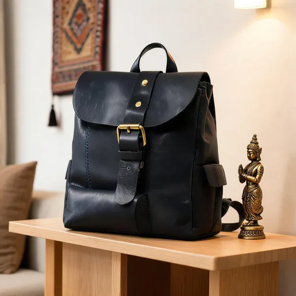Craftshades_Buffalo_Leather_Women_Backpack