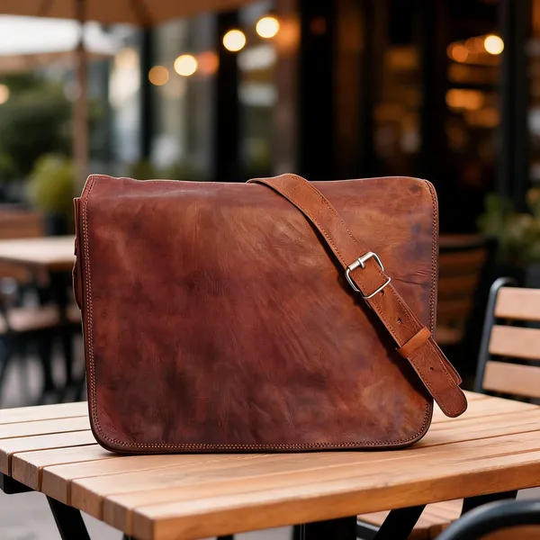 13_Inches_Luxury_Style_Genuine_Leather_Cross_Body_Shoulder_Bag_Handmade_Bag