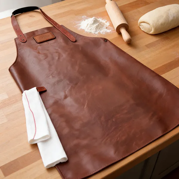 Craftshades_Personalized_Top_Grain_Leather_Workshop_Brown_Apron_For_Men