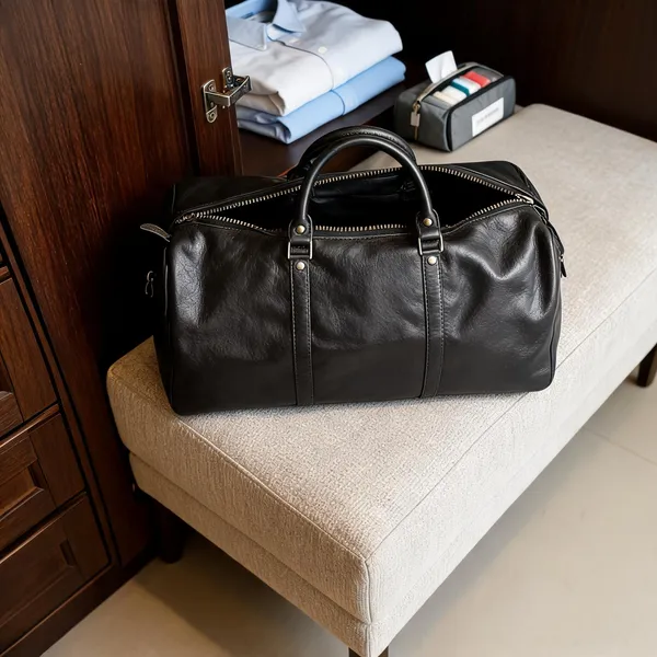 Leather_Black_Duffle_Bag