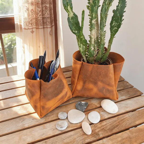 Leather_Plant_Pot_Holder