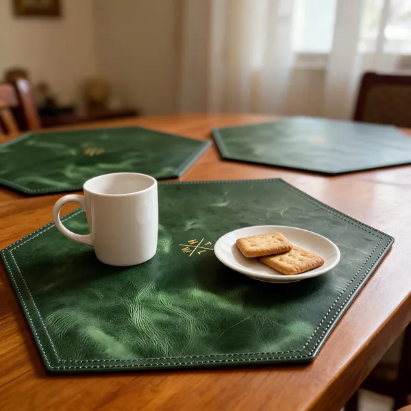 Premium_Leather_Hexa_Placemats_–_Elegant_Dining_&Amp;_Office_Table_Protection