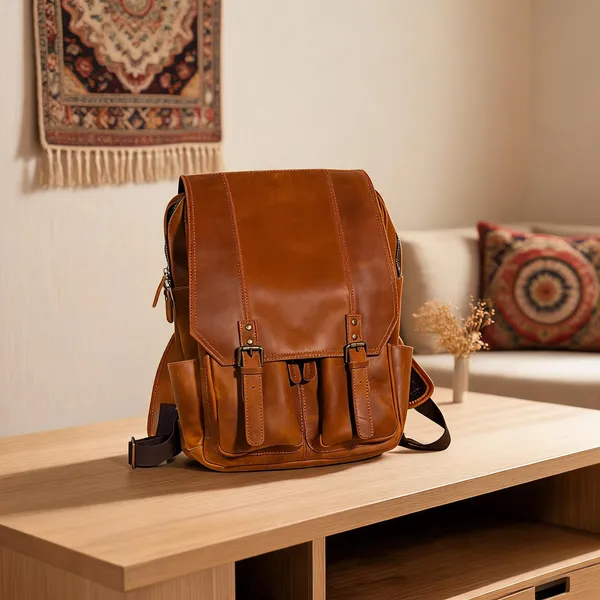 Craftshades_–_Leather_Backpack,_16_Inches_Personalized_Engraved_Laptop_Rucksack_Men_Crazy_Buffalo_Leather_School_Backpack_Bag_For_Outdoor