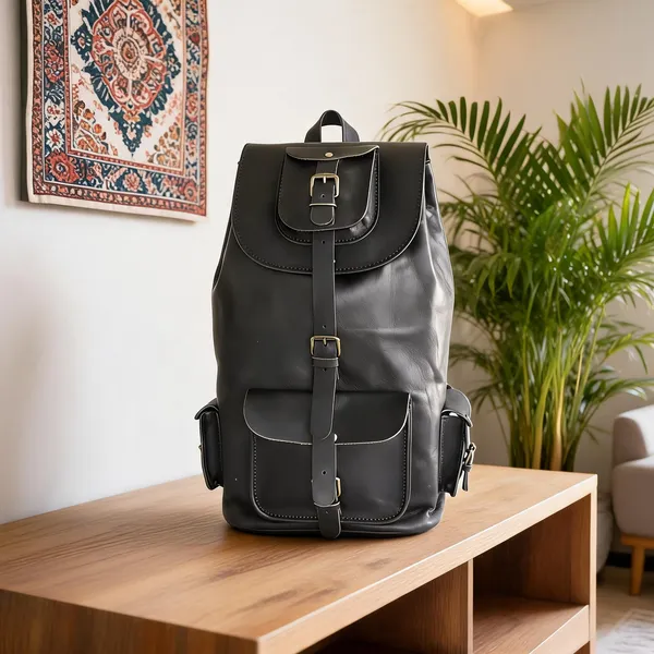 Black_Leather_Backpack_Bag_|_100%_Genuine_Leather