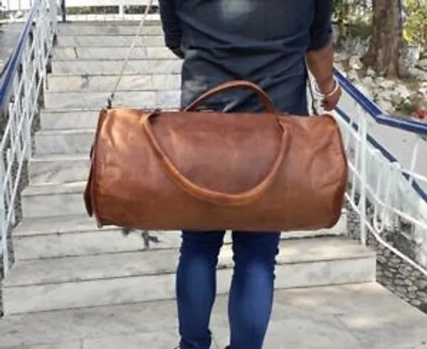 Craftshades_–_Multiple_Pockets_28_Inch_Handcrafted_Leather_Duffle_Bag_|_100%_Genuine_Leather