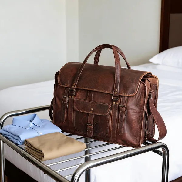Craftshades_-_20_Inch_Handcrafted_Travel_Duffle_Goat_Leather_Bag_|_100_Genuine_Leather