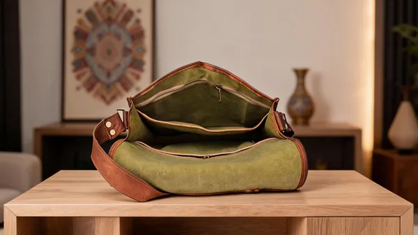 Craftshades_–_Flip-Flop_Plain_18"13_Handcrafted_Leather_Laptop_Bag_|_100%_Genuine_Leather