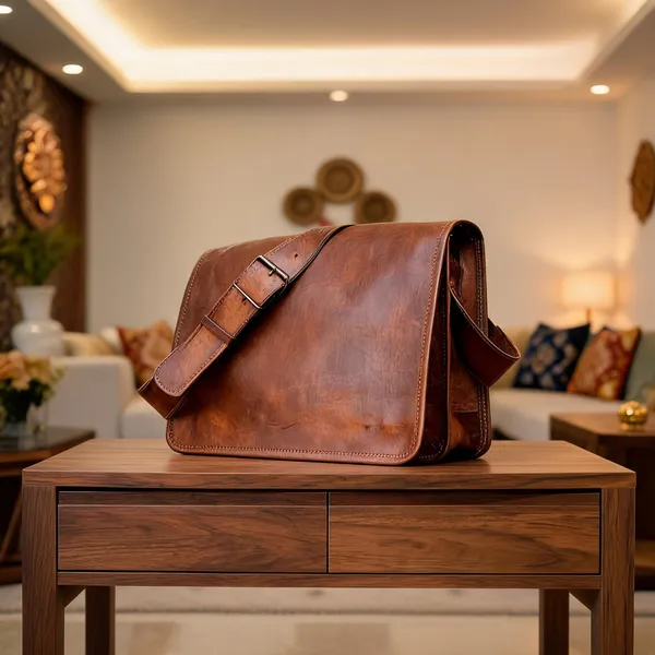 Craftshades_–_15"11_Vintage_Handcrafted_Leather_Laptop_Bag_Without_Pocket_|_100%_Genuine_Leather