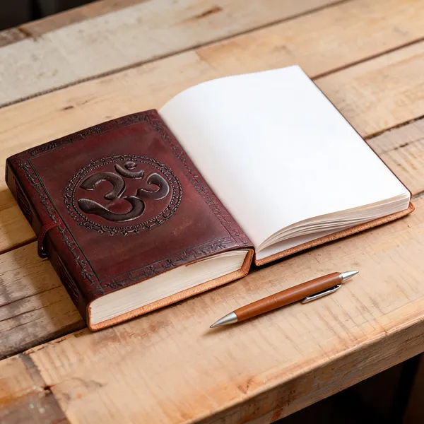 Craftshades_–_Vintage_Om_Embossed_Unique_Design_7″5_Handcrafted_Leather_Journal/Diary_200_Page_|_100%_Genuine_Leather