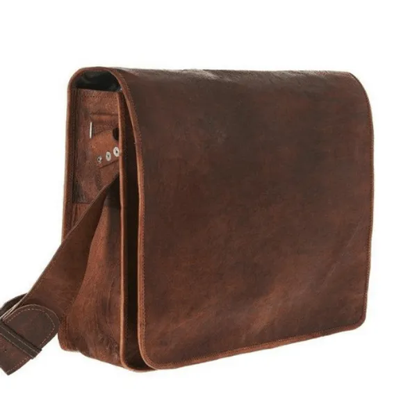 Craftshades_–_Vintage_Plain_Handcrafted_Leather_Laptop_Bag_|_100%_Genuine_Leather