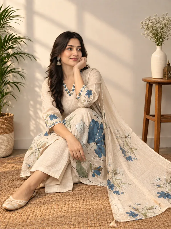 Blue_Garden_Kurta_Set