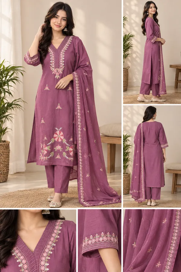 Plum_Blossom_Kurta_Set