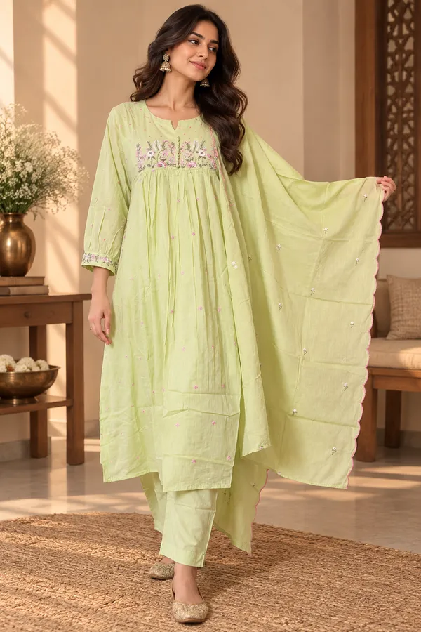 Pistachio_Muse_Kurta_Set