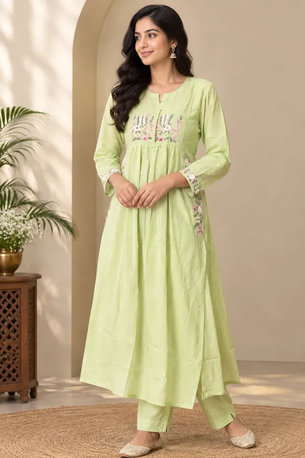 Pistachio_Muse_Kurta_Set