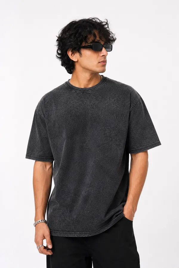Charcoal_Grey_Acid_Wash_Cotton_Oversized_T-Shirt_for_Men