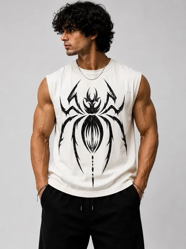 Dhaga_Spider_Vest_Off_White
