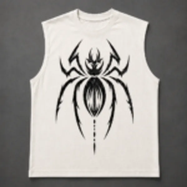 Dhaga_Custom_Signature_Spider_Sleeveless_Tee