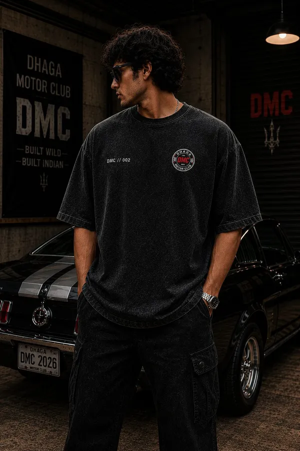 Personalized_Mustang_Fastback_Oversized_Acid_Wash_T_Shirt_Add_Your_Name