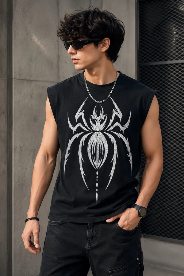 Dhaga_Venom_Custom_Sleeveless_Tee
