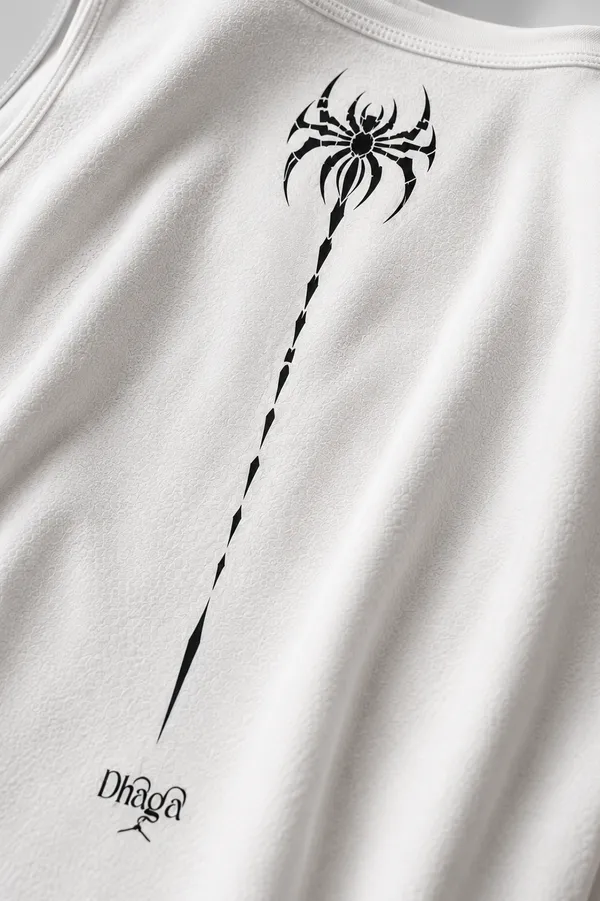 Dhaga_Spider_Vest_Off_White