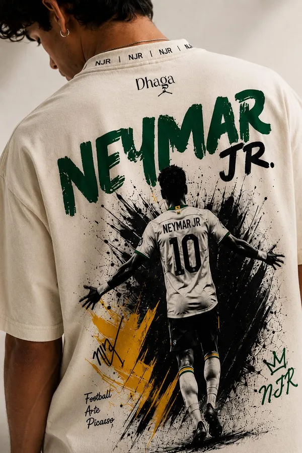 Neymar_Jr_Oversized_Off_White_T_Shirt_Premium_Football
