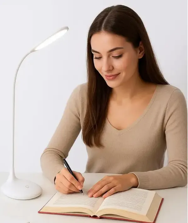 White_Flexible_Neck_Touch_Control_Led_Desk_Lamp_Pack_Of_2