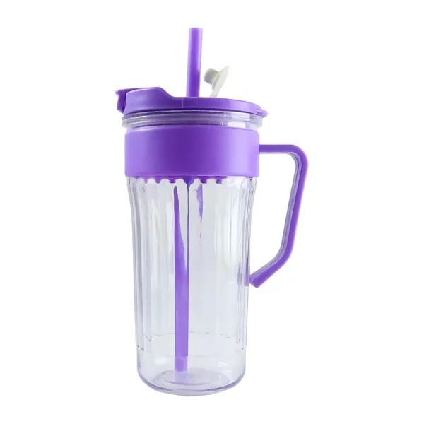 Purple_Plastic_Modern_Ribbed_Tumbler_With_Straw_And_Handle_Pack_Of_2