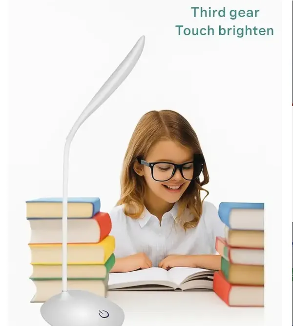 White_Flexible_Neck_Touch_Control_Led_Desk_Lamp_Pack_Of_2