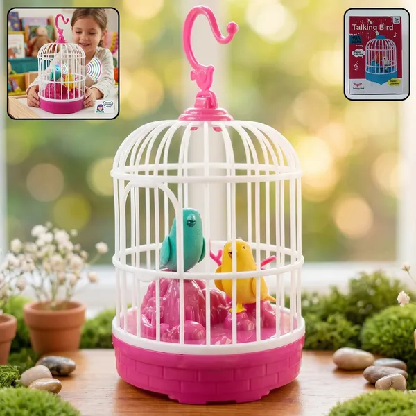 Multicolor_Talking_Bird_Cage_Interactive_Electronic_Toy