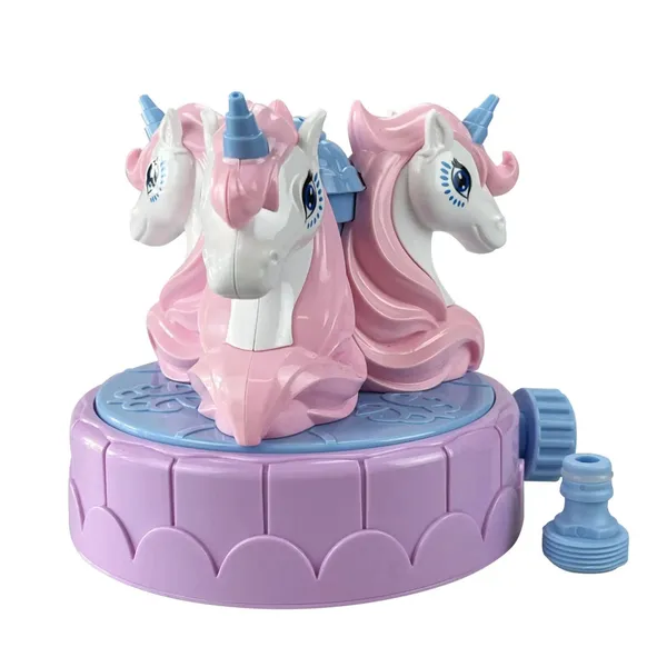 Pink_&_Purple_Plastic_Unicorn_Wind_Up_Carousel_Toy_For_Girls