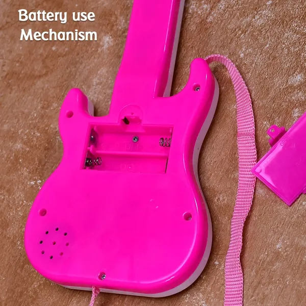 Pink_Musical_Guitar_Toy_With_Light_And_Sound_For_Kids
