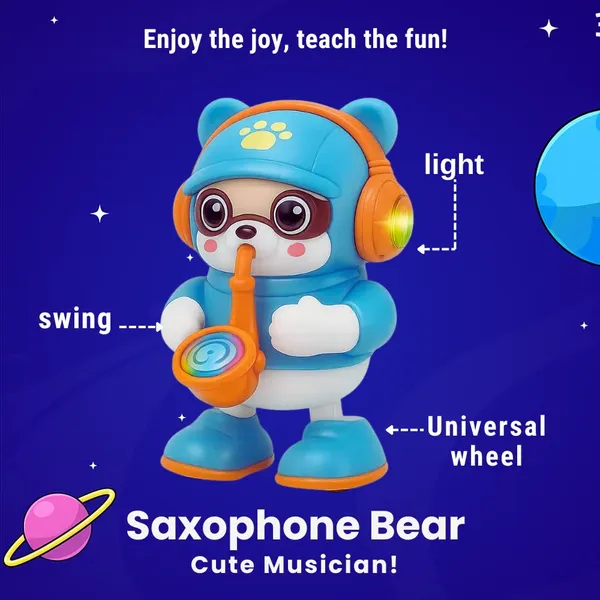 Blue_Musical_Robot_Toy_With_Saxophone_And_Drum_For_Kids