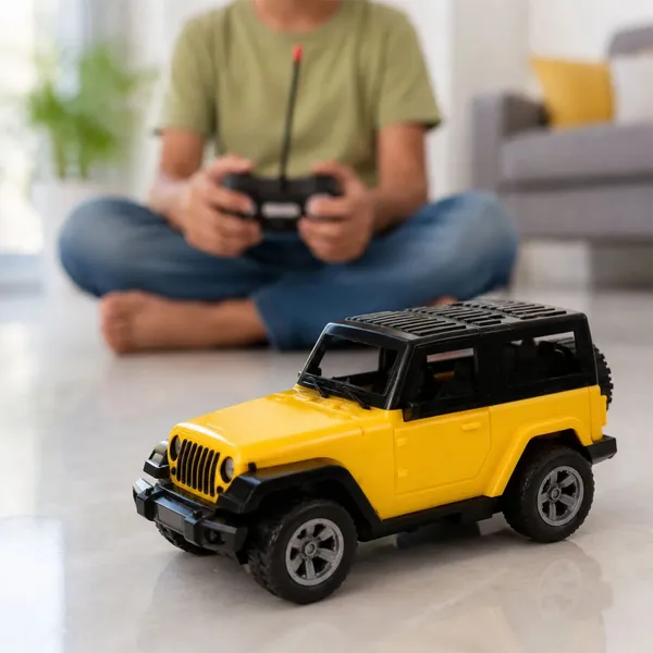 Yellow_Plastic_Jeep_Style_Remote_Control_Toy_Car_For_Kids