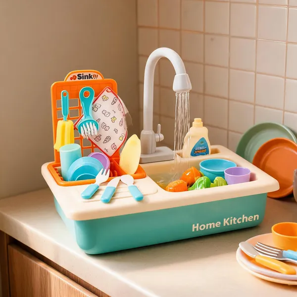 Multicolor_Plastic_Kitchen_Pretend_Play_Sink_Set_For_Kids