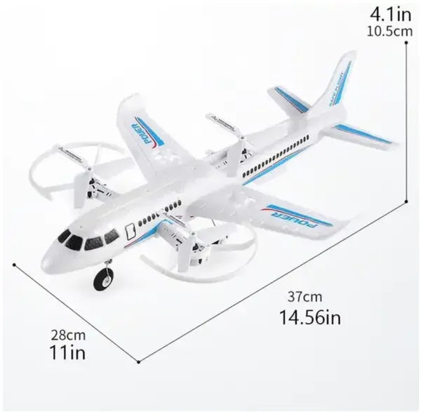 White_Led_Stunt_Toy_Airplane_With_Multi_Propeller_For_Kids