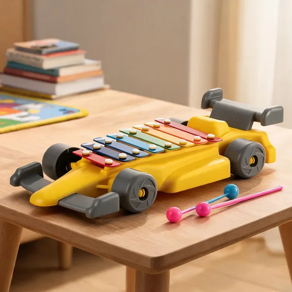 Yellow_Race_Car_Xylophone_Musical_Toy_For_Kids