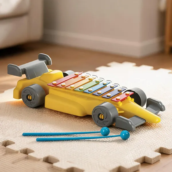 Yellow_Race_Car_Xylophone_Musical_Toy_For_Kids