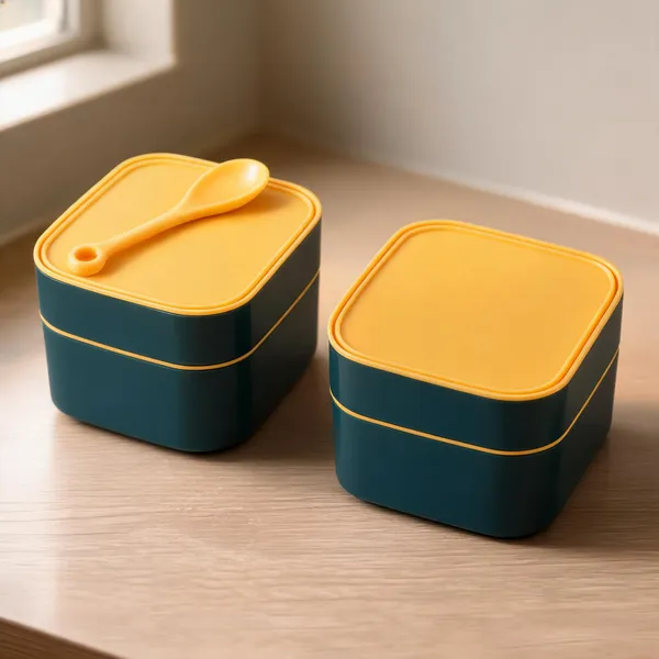 Teal_Teal_Plastic_Dual_Layer_Square_Lunch_Box_With_Spoon_Pack_Of_2